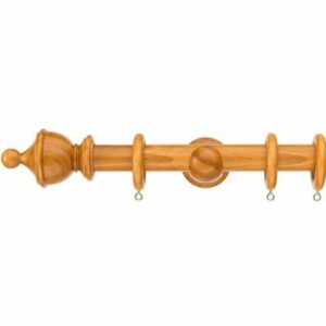 28mm Naturals Wood Pole Urn Finial Antique Pine