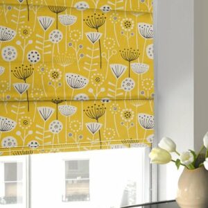 Bergen Roman Blind Ochre