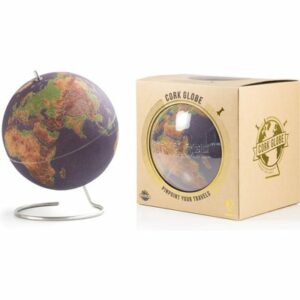 Large Coloured Cork Globe