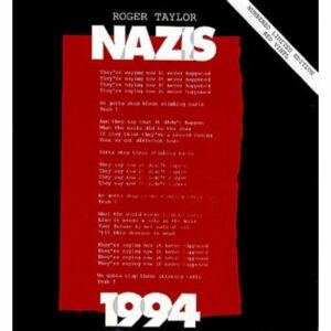 Roger Taylor Nazis 1994 - Red Vinyl 1994 UK 7" vinyl RR6379