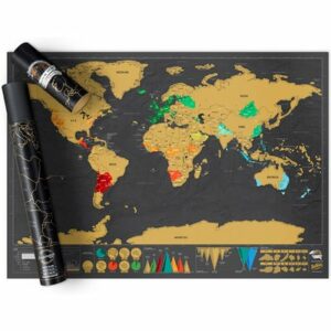 Scratch Map Deluxe Travel Edition