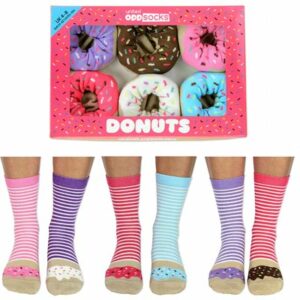 United Oddsocks Women's Donut Socks Gift Box