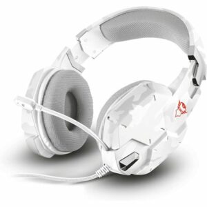 Trust GXT322W Carus Gaming Headphones - Snow