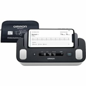 OMRON Complete HEM-7530T-E3 ECG & Smart Blood Pressure Monitor